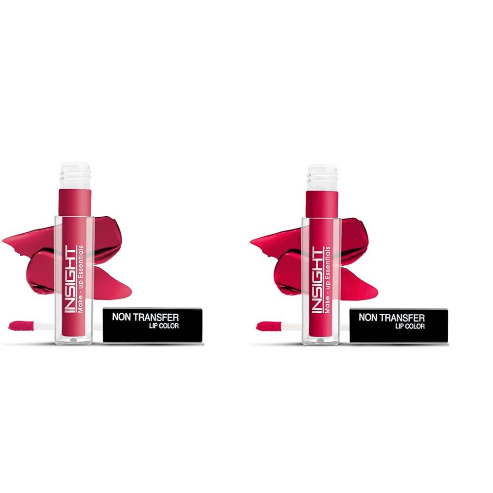 Insight Cosmetics Non Transfer Lip Color Matte Texture12Hrs Waterproof, 4ml(LG40-14) Non Transfer Lip Color Matte Texture12Hrs Waterproof, 4ml(LG40-07)