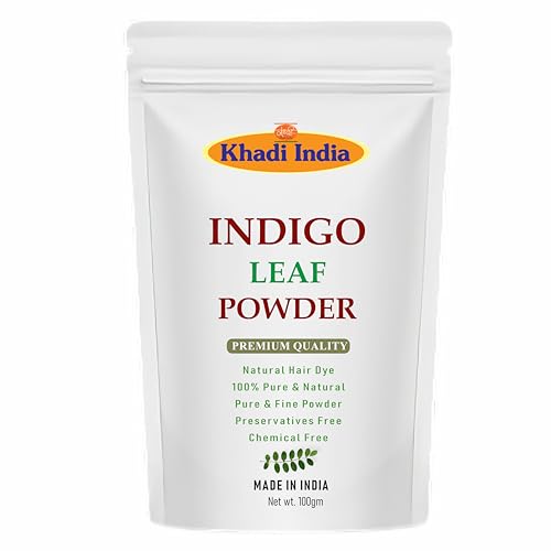 Khadi 100% Pure Indigo Powder for black Hair (200 grams)