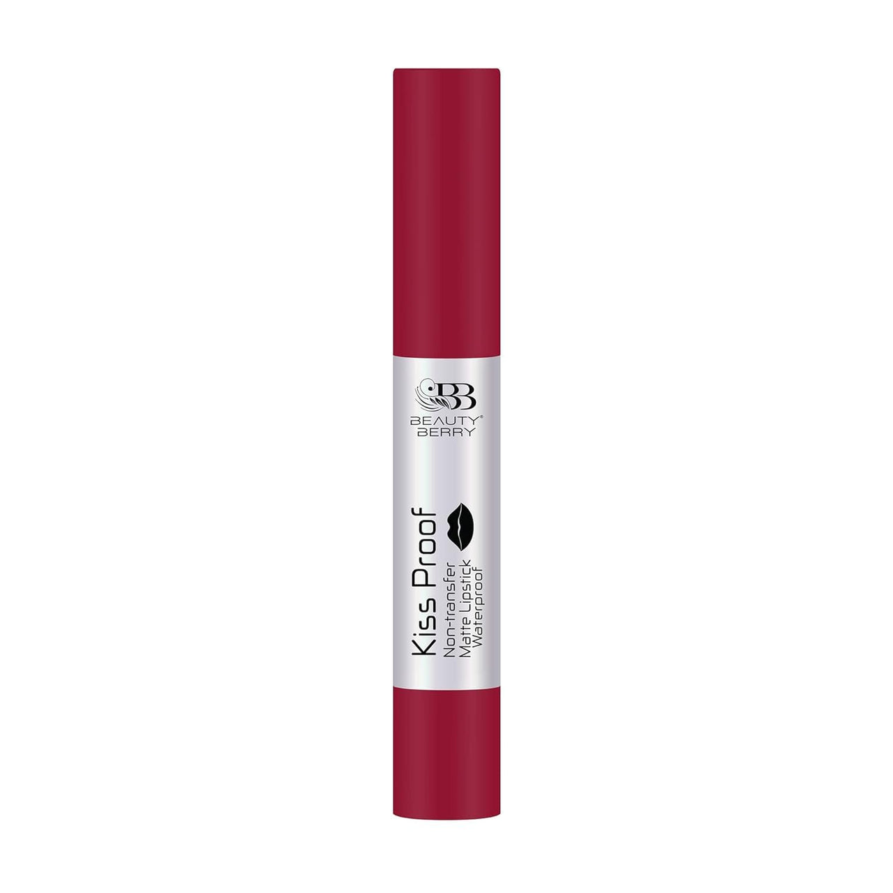 Beauty Berry Kiss Proof Non Transfer Matte Lipstick for Women, Waterproof Long Lasting Lip Crayon, Pack of 1. (Nude Moon -21)
