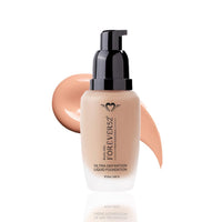 Daily Life Forever52 Ultra Definition Liquid Foundation|24-Hour Wear, Medium to High Coverage, Pore-Minimizing & Mattifying, Anti-Aging, Satin-Like Finish|Ideal for Medium Skin (Sundae,30ml)