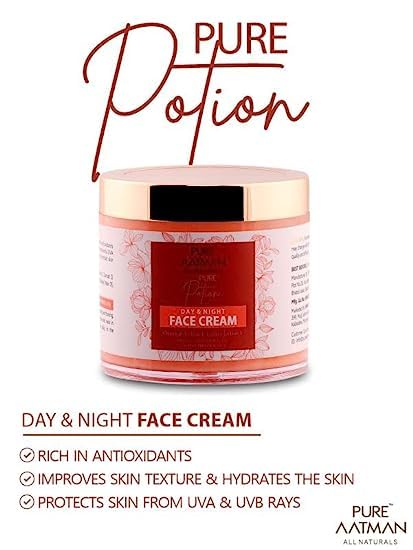 PURE AATMAN VitaminC Face cream for women ladies soft skin brightening moisturizer cream for smooth skin Glowing Skin Reduces Pigmentation and Dark Spots 100g