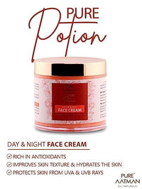 PURE AATMAN VitaminC Face cream for women ladies soft skin brightening moisturizer cream for smooth skin Glowing Skin Reduces Pigmentation and Dark Spots 100g