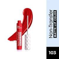 Blue Heaven Non Transfer Lip Color | Liquid lipstick Waterproof & Smudge Proof | Intense Pigment | Long-Lasting upto 8hr | Matte Finish with Hydrating Formula | 103 | 3GM