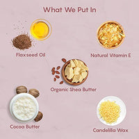 The Moms Co. Natural Lip Balm I Non Sticky I Protects & Nourishes Dry Chapped Lips I Shea & Cocoa Butter(5gm) (Fruit)