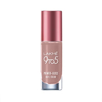 Lakmé 9To5 P+G Nail Color Smokey Crimson 6Ml & 9To5 P+Glossy Finish Nail Color Appleblossom 6Ml Combo, 300 Ml