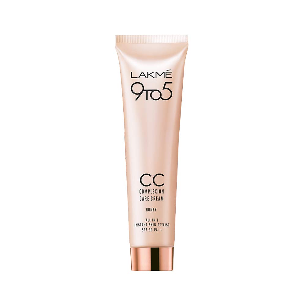Lakmé 9 to 5 Complexion Care CC Cream, Honey, 30g And Lakmé Perfect Radiance Compact, Golden Medium 03, 8g