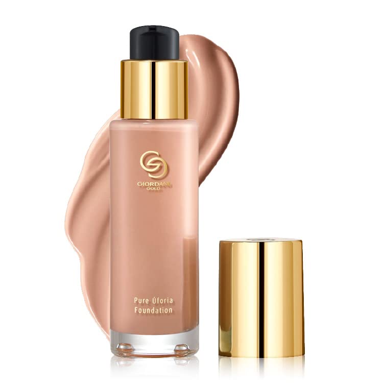 Oriflame Giordani Gold Pure Úforia Luminous Foundation Mousse For All Skin Type Spf35+|Lightweight Foundation|Beige, 30 Ml