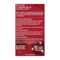 Revlon ColorSilk Permanent Hair Color For Women, Salon Perfect Hair Colour at Home with 100% Grey Coverage | Pro-Keratin & No Ammonia | Up to 8 Weeks of Colour | Shade - Mahogany Brown 3RB (Pack of 1)