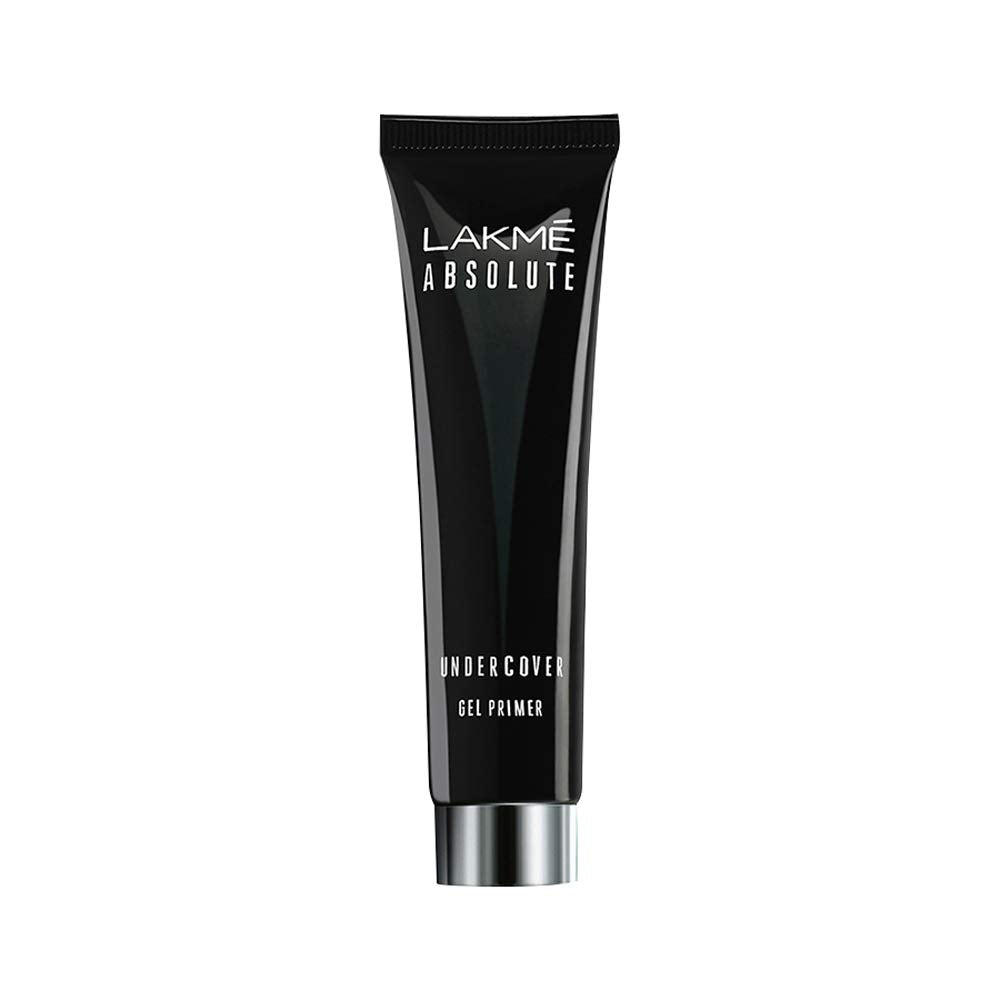 Lakmé Eyeconic Lash Curling Mascara, Black, 9ml And Lakmé Absolute Under Cover Gel Face Primer, White, 30 g