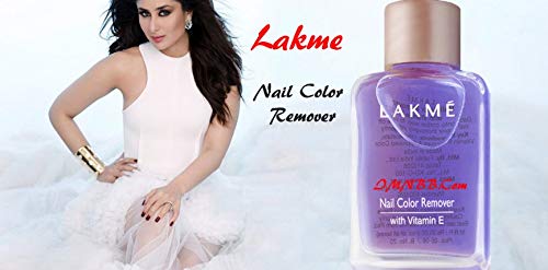 Lakmé Eyeconic Lash Curling Mascara, Black, 9ml And Lakmé Nail Color Remover, 27ml