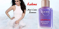 Lakmé Nail Color Remover Liquid, 27ml And Color Crush Nailart, U4, 6ml