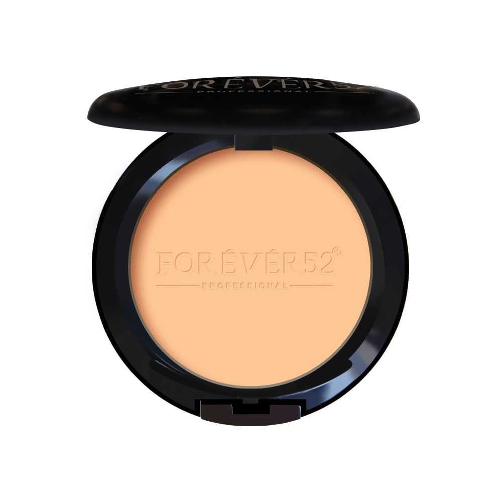 Daily Life Forever52 Two Way Matte Cake Compact For All Skin Type(Warm Honey-Yellow Undertone,12g)