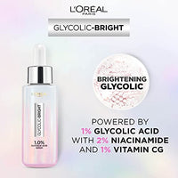 L’Oréal Paris Glycolic Bright & Anti Dark Spot Face Serum, Instant Glow 15 ml
