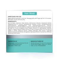 DHI Hair Mask with Moringa, Hibiscus, Shea Butter & Rosemary | Strengthens & Promotes Hair Growth | Suitable For All Hair Types | For Men & Women | 200 ml
