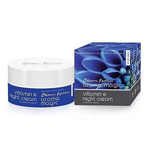 Aroma Magic Almond Moisturising Lotion, 100ml And Aroma Magic Vitamin E Night Cream, 50g