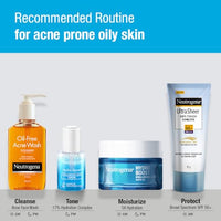 Neutrogena Hydro Boost Hyaluronic Acid Face Moisturizer 50ml | 24 hours long lasting Hydration | Oil free non sticky light water gel fast absorbing| Daily use | All Skin Types | For Men & Women 50g