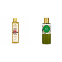 Just Herbs Javakusum Hair Oil, 100ml+Just Herbs 8 in 1 Root Nourishing Amla Neem Shampoo, 200ml