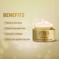 Lotus Herbals YouthRx Anti Ageing Transforming Cream_50g + Night Cream_50g + Face Serum_30g (Set Of 3)