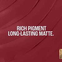LAKMÉ Forever Matte Lipstick, Made With French Rose Oil Extracts, Burgundy Bloom, 4.5G