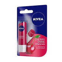 NIVEA Lip Balm, Fruity Cherry Shine, 4.8g And NIVEA Lip Balm, Pomegranate Shine, 4.8g