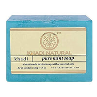 Khadi Naturals Ayurvedic handmade bathing soap Bar Combo Natural Soap Set 125 g (Pack of 10) With Free Loofah