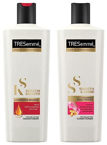 TRESemme Smooth & Shine Conditioner, 340 ml And TRESemme Keratin Smooth Conditioner, 340 ml
