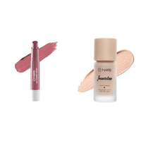 MARS Matte Super Stay Lipstick Lipstick for Women (2.6 gm) (14-ENCHANTED) High Coverage Liquid Matte Foundation | Blemish Free & Blendable Foundation For Makeup (40Ml) (Shade-02), All
