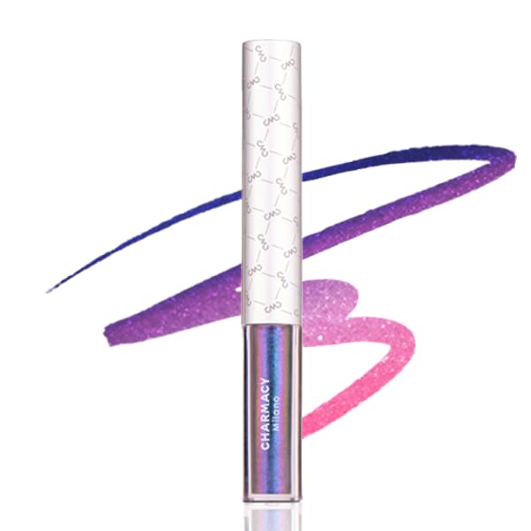 Charmacy Milano Stellar Duo-Chrome Eyeliner - Orion 4, Smudgeproof, Quick Dry & Long Lasting Eyeliner, Vibrant Eye Makeup For Women, 8 Shades (1.5 gms)