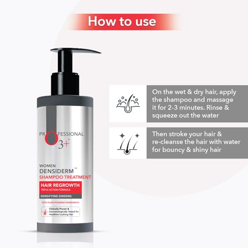 O3+ Densiderm Shampoo for Women - 200ml