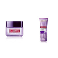 Loreal Paris Revitalift Hyaluronic Acid Plumping Day Cream for Women, 15 ml & L’Oréal Paris Revitalift Gel Cleansern 50ml