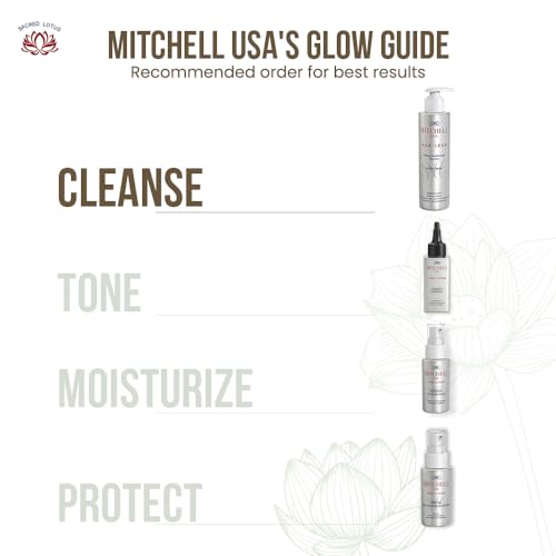 Mitchell USA Age-Less Papaya Brightening Cleanser Facial Wash (200 ml)