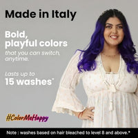 2.Oh! Italian- Violet Hair Color For Women & Men | Ammonia-Free DIY Semi Permanent Hair Color | Enriched with Argan Oil | Lasts upto 12-15 Washes