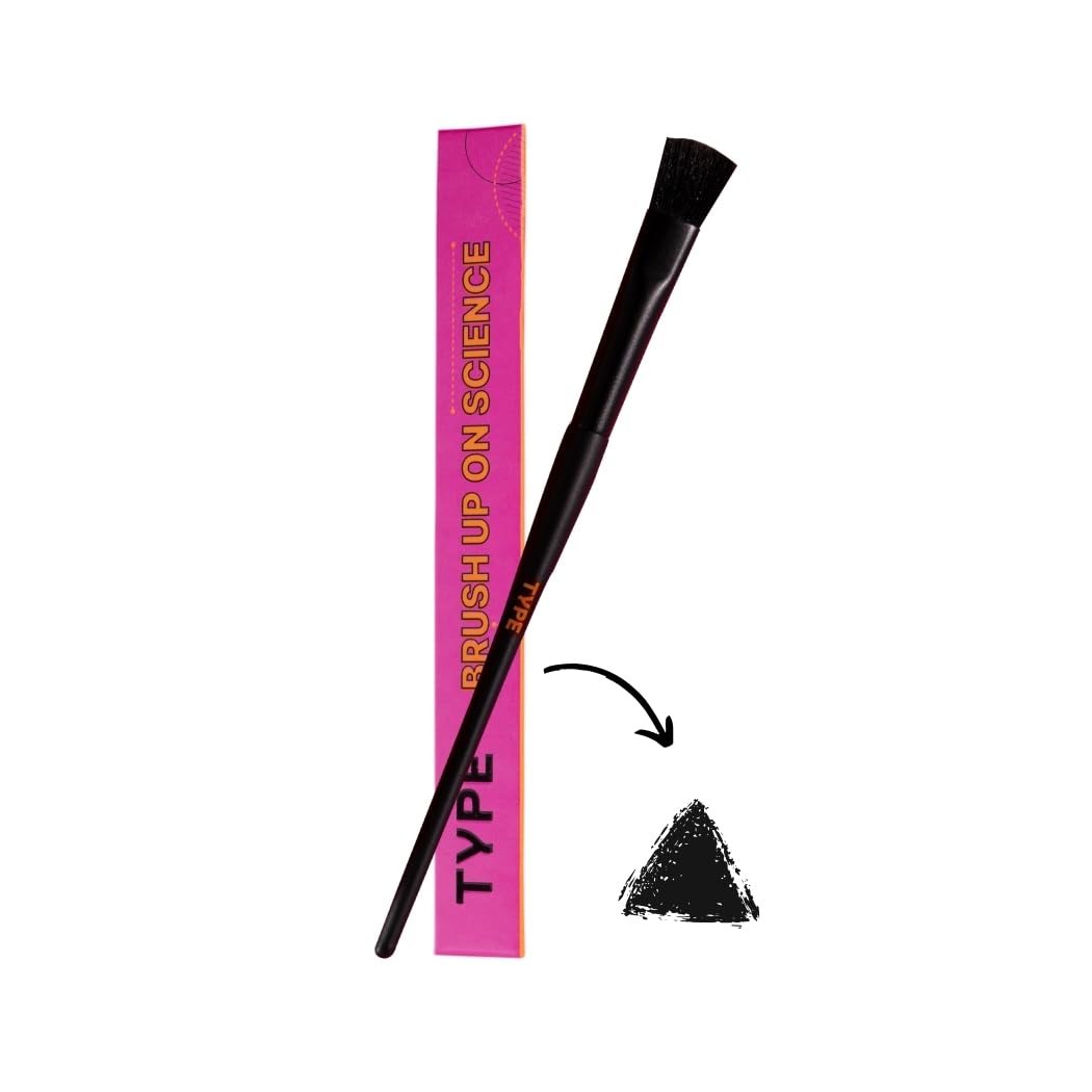 Type beauty inc BRUSH UP ON SCIENCECONCEALER BRUSH (Orange)