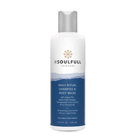 BE SOULFULL 2-In-1 Shampoo & Body Wash with Argan Oil- Head-To-Toe Cleanser for Everyday Use- Sulfate Free Body and Hair Wash- 200ml