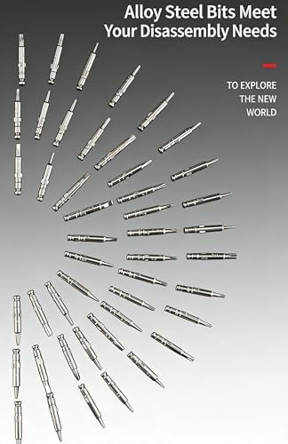 Precision Screwdriver Kit,24 - in - 1 Repair Tool Set with Storage Bag for Electronics, Phone, Computer, Game Console, Watch, Eyeglasses & Household Items