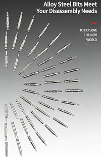 Precision Screwdriver Kit,24 - in - 1 Repair Tool Set with Storage Bag for Electronics, Phone, Computer, Game Console, Watch, Eyeglasses & Household Items