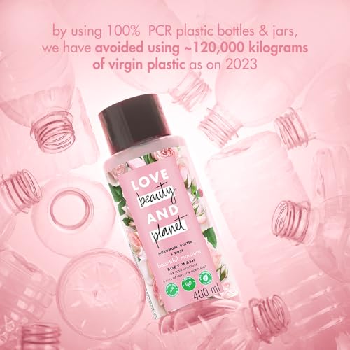 Love Beauty & Planet Indulgent Bodywash Gift Set| Coconut Water & Mimosa Flower, Rose & Murumuru Butter, Coffee & Warmn Vanilla Bodywash 100Ml Each