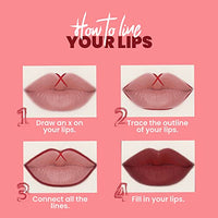 MARS Matte Super Stay Up to Hours Long Lasting | Smudge Proof and Waterproof Lipstick for Women (2.,MARS Matte Liner | One Swipe Smooth Application | Long Lasting Lip Pencil | (1.6gm) (14-Choco Butte