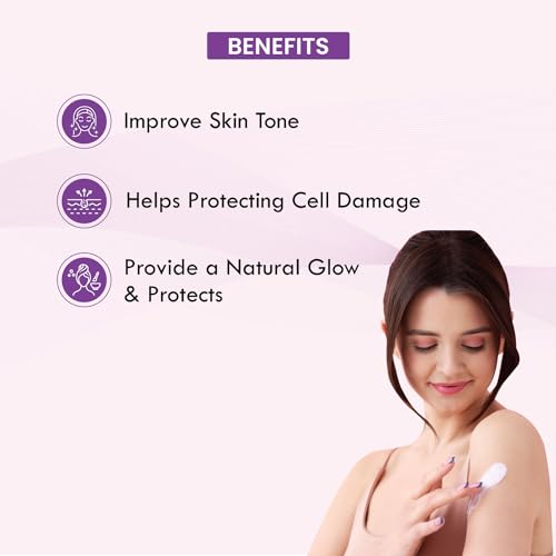 Kozicare Cream Saffron Body Lotion For All Skin Types | Shea Butter Body Lotion, Niacinamide & Kojic Acid Body Lotion | Reduce Dryness & Flakiness | Soft, Supple & Moisturize Skin - 200 Ml