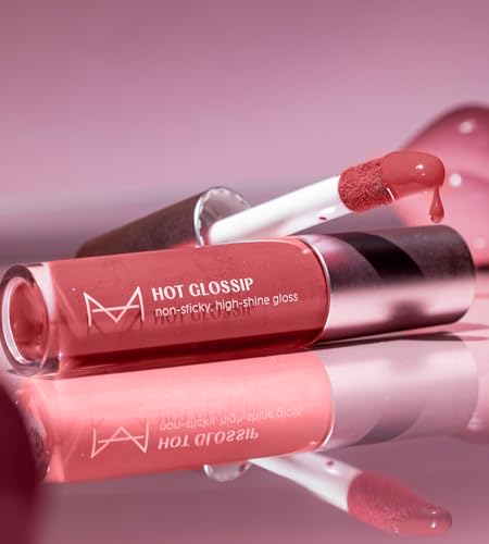 House Of Makeup Non-sticky gloss | High-shine lip gloss for pigmented lips | Lip gloss with hyaluronic acid | Zero stickiness (Pinky Swear)