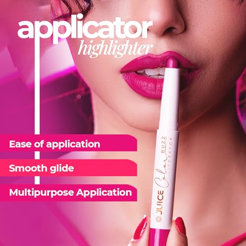 Juice Color Buzz Lip Crayon With Bio Retinol, SPF15 & Natural Moisturizing Factors (Mocha Makeover - M03)