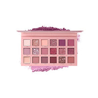HUDA GIRL BEAUTY Nude Edition Eyeshadow 18 Color Palette, Shimmer and Matte Shades for Eye Makeup
