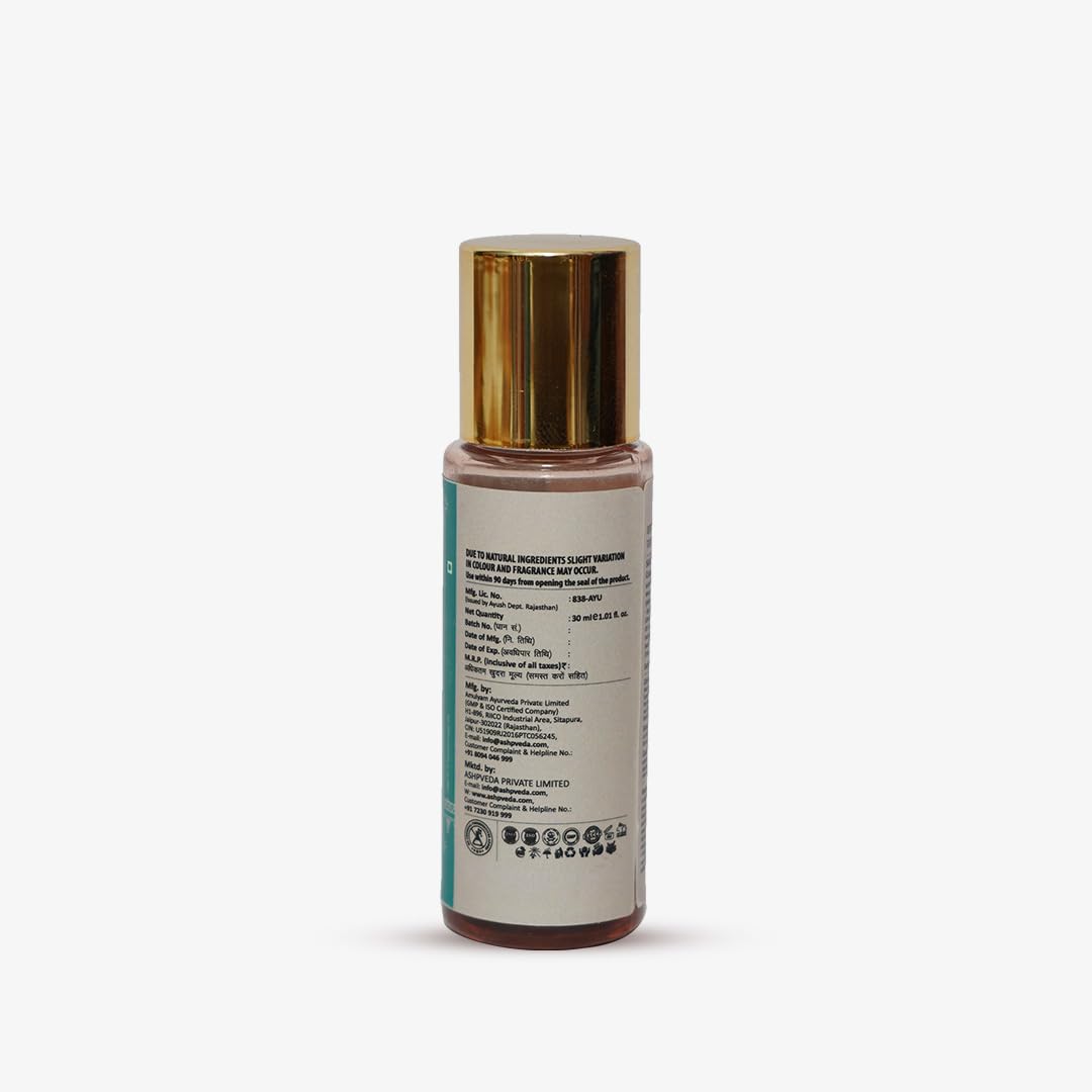 Ashpveda Ayurvedic Hair Wash Shampoo With Japapatti & Brahmi for Repairing Damaged and Dry Hair (30 ml)