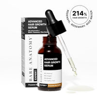 Chemist At Play 1% Salicylic Acid Exfoliating Body Wash 236ml and Bare Anatomy Advanced Hair Growth Serum 30ml