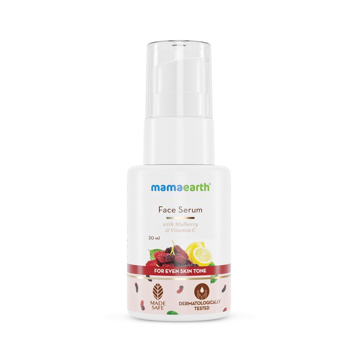 Mamaearth Bye Bye Blemishes Face Serum with Mulberry and Vitamin C for Pigmentation & Dark Spots | Brightens & Evens Skin Tone | Glycolic Acid | Alpha Arbutin (30 ml)