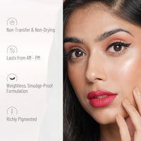 Swiss Beauty Non-Tranfer Matte Lipstick, Smooth & Waterproof, First Love, 2g
