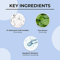 Dr. Sheth's Haldi & Hyaluronic Acid Oil-Free Moisturizer | Lightweight Moisturiser | Rehydrates Dull Skin | With 1% Hyaluronic Acid, Cica Extract & Aquaporin Boosters | For Women & Men | 50G