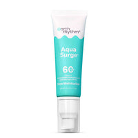 Earth Rhythm Aqua Surge Face Moisturizer with SPF 60 PA++++ Infused with Hyaluronic Acid for Intense Hydration and Moisture Locking upto 48 Hours, For Dry Skin - 50ml