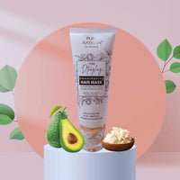 Pure Aatman Avocado Hair Mask For Frizzy, Curly And Wavy Hair With Avocado Oil Shea Butter, Hair Spa Cream For Women & Men-100gm