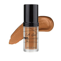 L.A GIRL-Pro Coverage Hd Matte Foundation-Warm Caramel|High Definition Foundation With Full Coverage|Lightweight Formula|Improves The Skin'S Appearance|Paraben-Free Formula|28Ml,Liquid